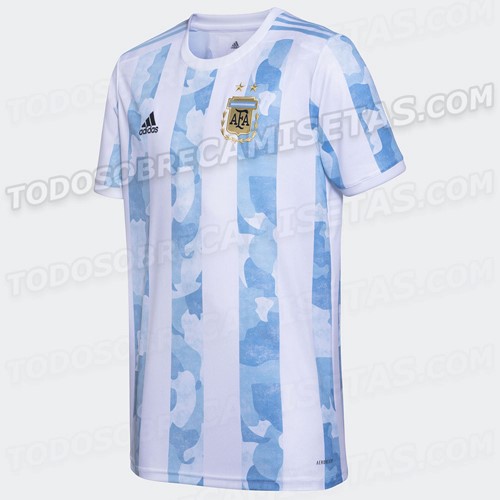 Tailandia Camiseta Argentina Primera equipo 2020 Blanco